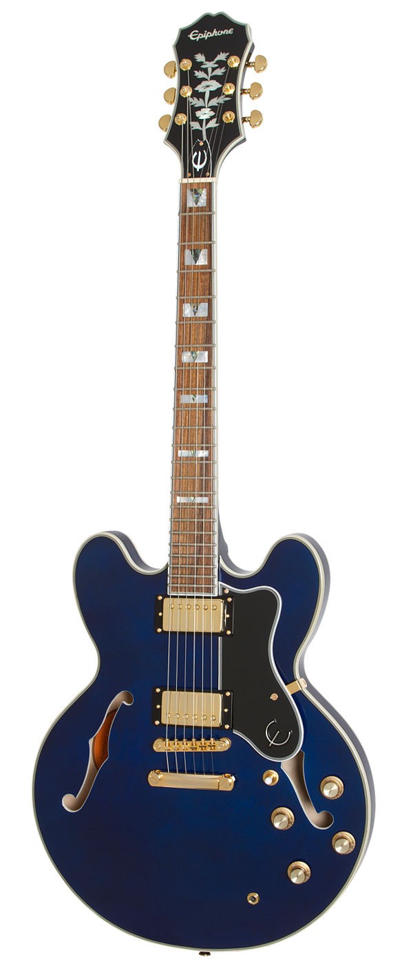 EPIPHONE SHERATON II PRO MIDNIGHT SAPPHIRE - Ardemadrid-microFusa