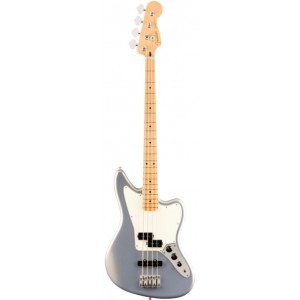 FENDER PLAYER JAGUAR BASS SILVER MP