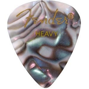 FENDER PÚAS FORMA 351 ABALONE HEAVY