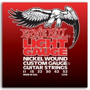 ERNIE BALL NICKEL WOUND CUSTOM GAUGE 11-52