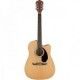 FENDER FA-125CE NATURAL front