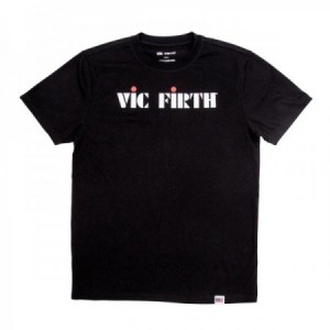 VIC FIRTH BLACK LOGO TEE CAMISETA VIC FIRTH TALLA L