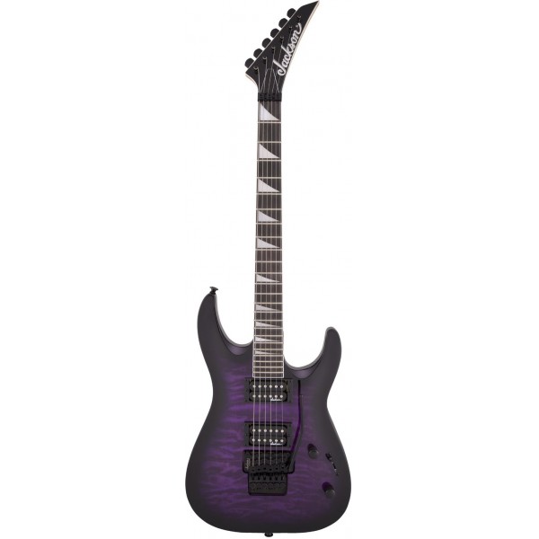 JACKSON JS DINKY ARCH TOP JS32Q DKA TRANS PURPLE BURST