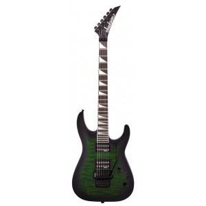 JACKSON JS DINKY ARCH TOP JS32Q DKA TRANS GREEN BURST