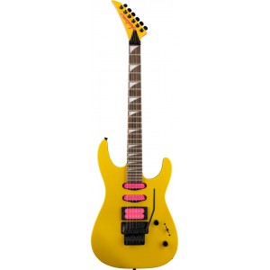 JACKSON X SERIES DINKY DK3XR HSS CAUTION YELLOW