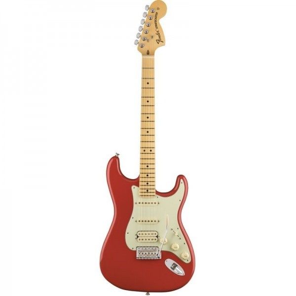 FENDER AMERICAN SPECIAL STRATO HSS FIESTA RED MP - Ardemadrid-microFusa