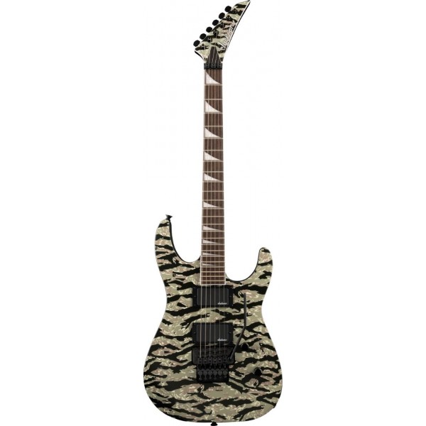 JACKSON X SERIES SOLOIST SLX DX CAMO TIGER JUNGLE CAMO