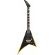 JACKSON X SERIES RHOADS RRX24 BLACK YELLOW BEVELS