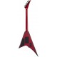 JACKSON X SERIES RHOADS RRX24 RED BLACK BEVELS tras