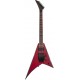 JACKSON X SERIES RHOADS RRX24 RED BLACK BEVELS