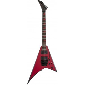 JACKSON X SERIES RHOADS RRX24 RED WITH BLACK BEVELS