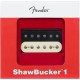 FENDER SHAWBUCKER ZEBRA 1 caja