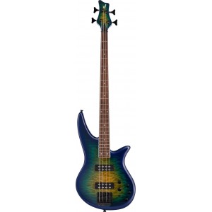 JACKSON X SERIES SPECTRA BASS SBXQ IV AMBER BLUE BURST