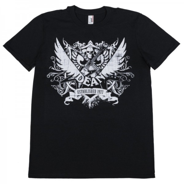 DEAN T-SHIRT DEAN 77 CREST BLACK L