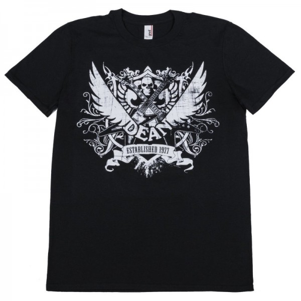 DEAN T-SHIRT DEAN 77 CREST BLACK S