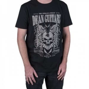 DEAN T-SHIRT DEAN SKULL BLACK L