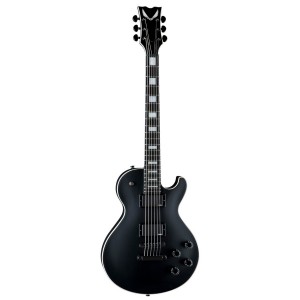 DEAN THOROUGHBRED STEALTH BLACK SATIN W/EMG