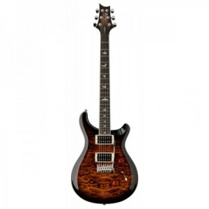 PRS SE CUSTOM 24 QUILT BLACK GOLD SUNBURST