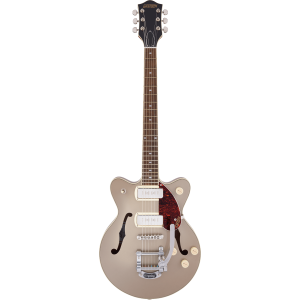 GRETSCH G2655T-P90 STREAMLINER CENTER BLOCK JR P90 BIGSBY SAHARA METALLIC