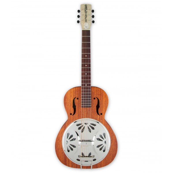 GRETSCH G9200 BOXCAR ROUND-NECK RESONATOR GUITAR NATURAL