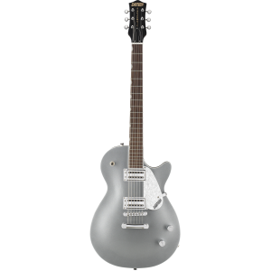 GRETSCH G5425 ELECTROMATIC JET CLUB SOLID SILVER TOP WITH BLACK BACK