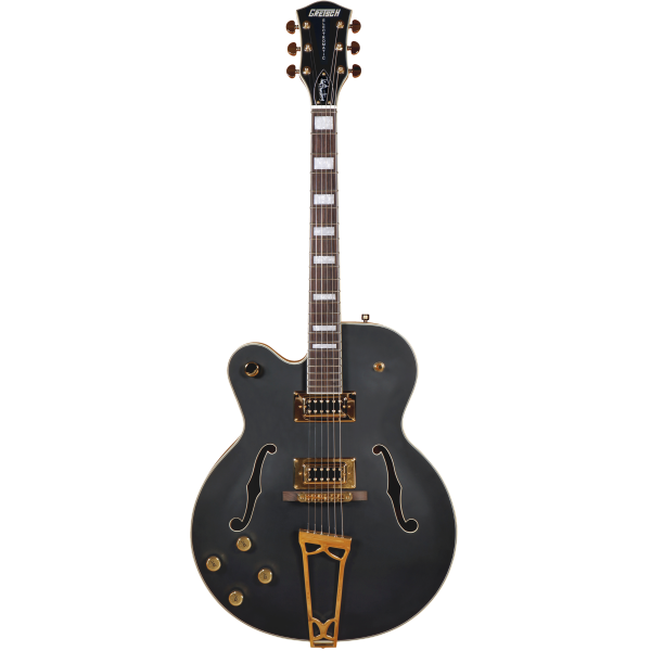 GRETSCH G5191BK TIM ARMSTRONG SIGNATURE ELECTROMATIC HOLLOW , LH MATTE BLACK