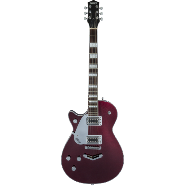 GRETSCH G5220LH ELECTROMATIC JET BT V-STOPTAIL DARK CHERRY METALLIC