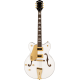 GRETSCH G5422GLH ELECTROMATIC CLASSIC HOLLOW LH SNOW CREST WHITE