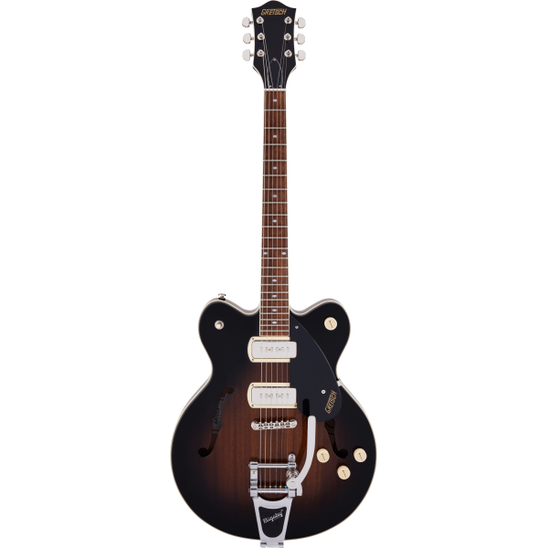 GRETSCH G2622T-P90 STREAMLINER CENTER BLOCK P90 BIGSBY BROWNSTONE