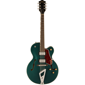 GRETSCH G2420 STREAMLINER HOLLOW CHROMATIC II TAILPIECE CADILLAC GREEN