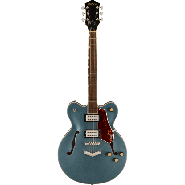 GRETSCH G2622 STREAMLINER CENTER BLOCK DOUBLE-CUT V-STOPTAIL GUNMETAL