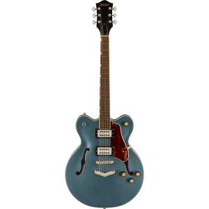 GRETSCH G2622 STREAMLINER CENTER BLOCK DOUBLE-CUT V-STOPTAIL GUNMETAL