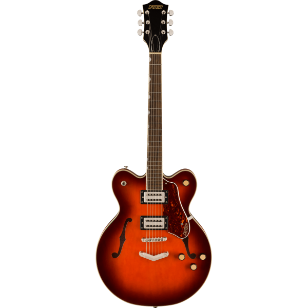 GRETSCH G2622 STREAMLINER CENTER BLOCK DOUBLE-CUT V-STOPTAIL FIREBURST