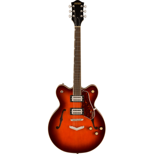 GRETSCH G2622 STREAMLINER CENTER BLOCK DOUBLE-CUT V-STOPTAIL FIREBURST