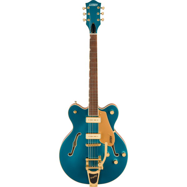 GRETSCH ELECTROMATIC PRISTINE LTD CENTER BLOCK DOUBLE-CUT BIGSBY PETROL