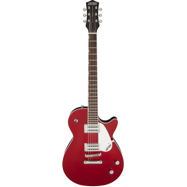 GRETSCH G5425 ELECTROMATIC JET CLUB SOLID FIREBIRD RED TOP WITH BLACK BACK