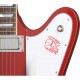 EPIPHONE 1963 FIREBIRD V EMBER RED MAESTRO VIRBOLA INSPIRED BY GIBSON CUSTOM