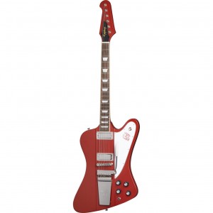 EPIPHONE 1963 FIREBIRD V EMBER RED MAESTRO VIRBOLA INSPIRED BY GIBSON CUSTOM