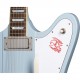 EPIPHONE 1963 FIREBIRD V FROST BLUE MAESTRO VIRBOLA INSPIRED BY GIBSON CUSTOM