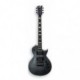 LTD EC-401 QM SEE THRU BLACK SATIN