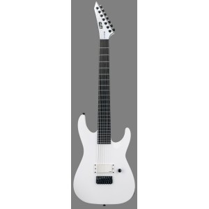 LTD M-7B HT ARCTIC METAL 7 CUERDAS SNOW WHITE SATIN