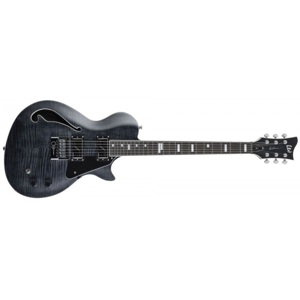 LTD BW-1 EverTune - See Thru Black - c/estuche