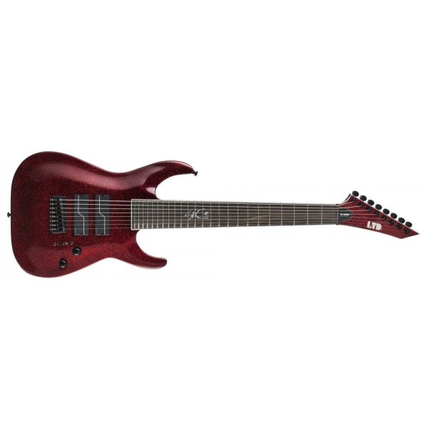 LTD SC-608 Baritone - Red Sparkle - 8 cuerdas - c/estuche