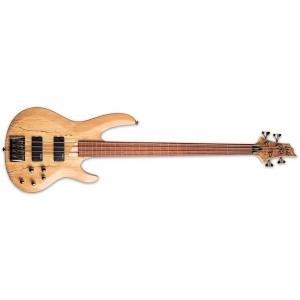 LTD B-204SM Fretless - Natural Satin