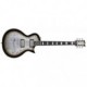 ESP ECLIPSE CUSTOM - SILVER LIQUID METAL BURST - C/ESTUCHE