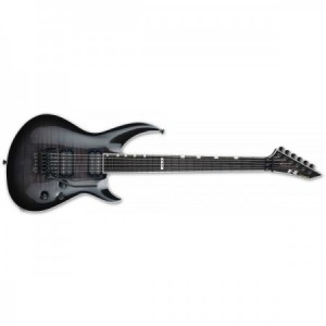 ESP E-II HORIZON-3 FM FR - SEE THRU BLACK SUNBURST - C/ESTUCHE