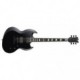 ESP E-II VIPER - BLACK - C/ESTUCHE