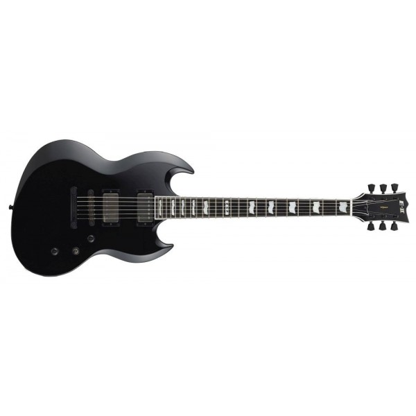 ESP E-II VIPER - BLACK - C/ESTUCHE