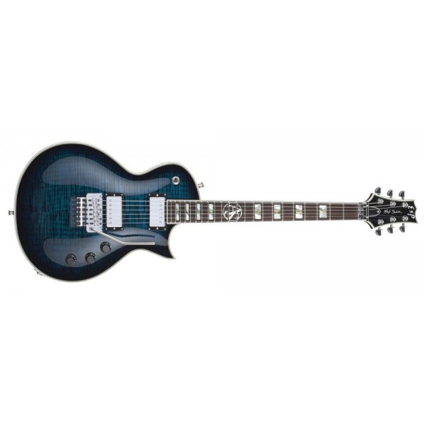 ESP ALEX SKOLNICK FR - BLACK AQUA SUNBURST - C/ESTUCHE