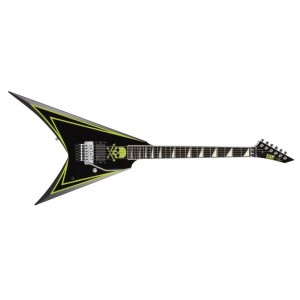 ESP ALEXI LAIHO GREENY - BLACK W/ GRAPHIC - C/ESTUCHE